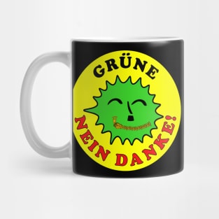 Grüne Nein Danke /Zensur Mug